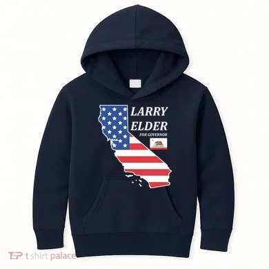 Larry Elder For Governor Kids Hoodie