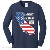 Larry Elder For Governor Kids Long Sleeve Shirt thumb 0