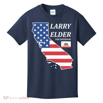 Larry Elder For Governor Kids T-Shirt