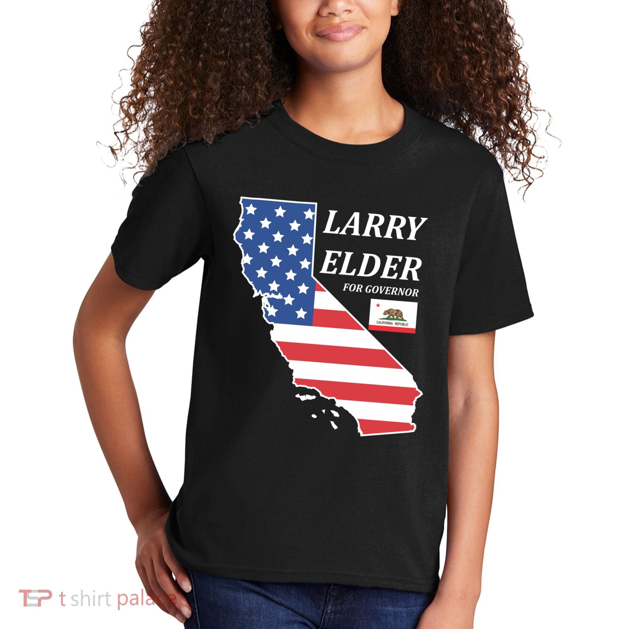 Larry Elder For Governor Kids T-Shirt
