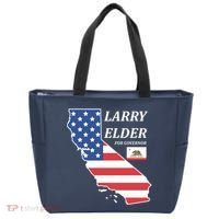 Larry Elder For Governor Tote Bag thumb 0