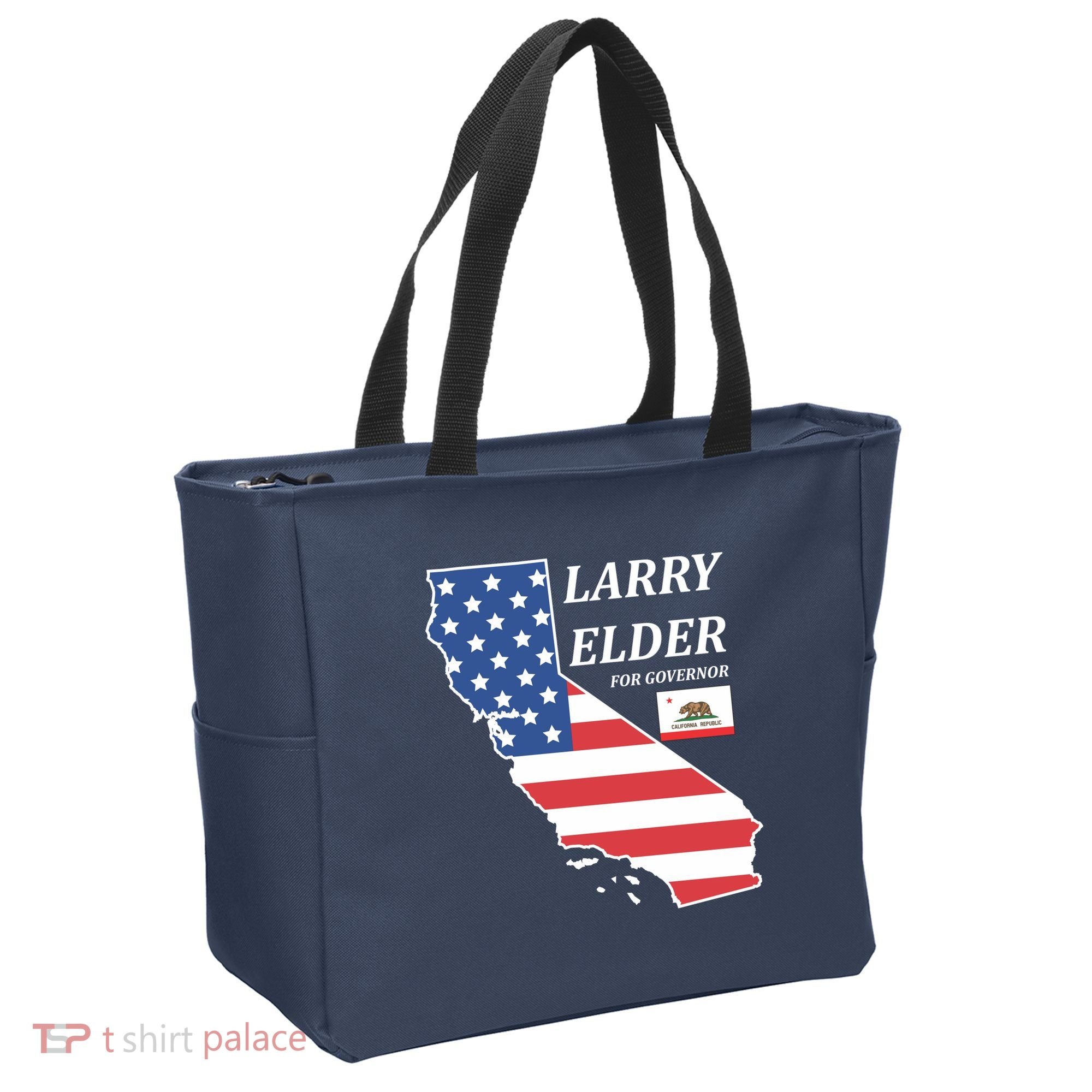 Larry Elder For Governor Tote Bag