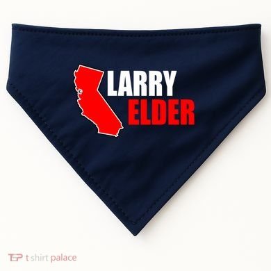 Larry Elder Republican Governor California USA-Made Doggie Bandana