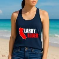 Larry Elder Republican Governor California Women's Tank Top thumb 2