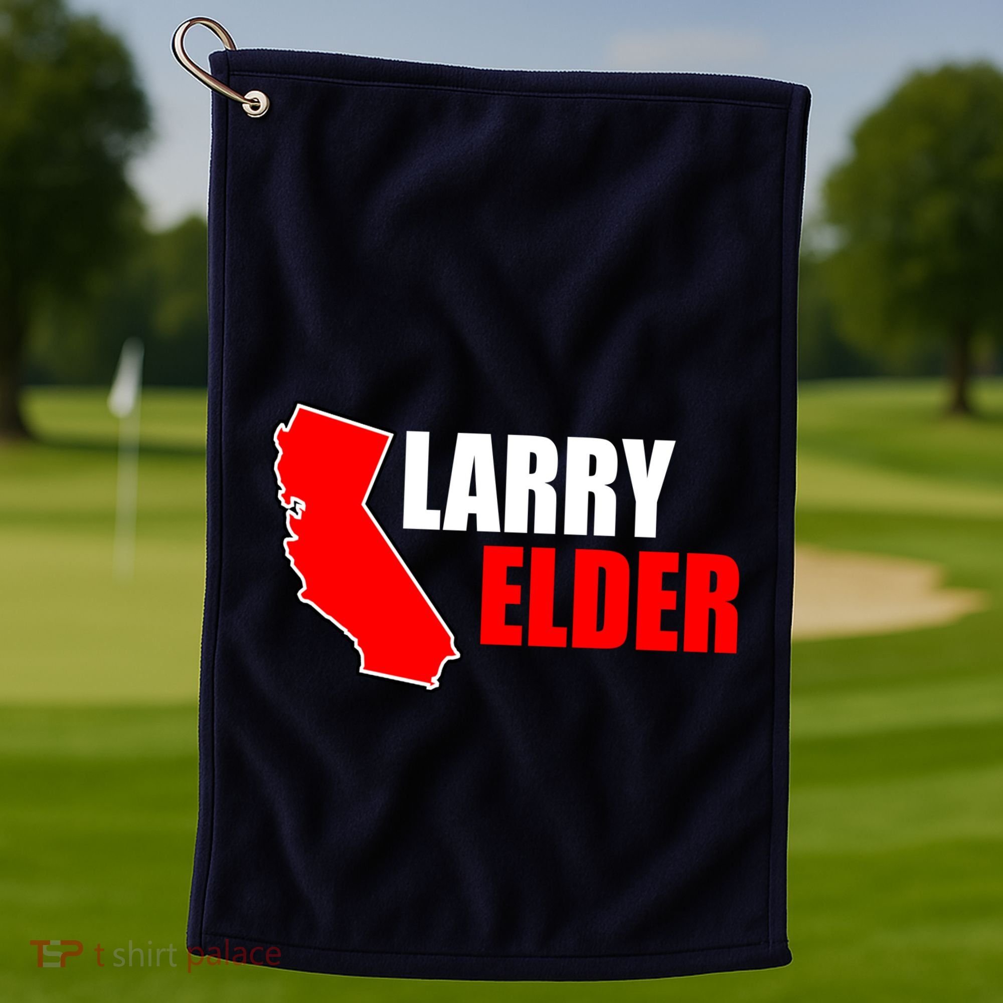 Larry Elder Republican Governor California Golf Towel