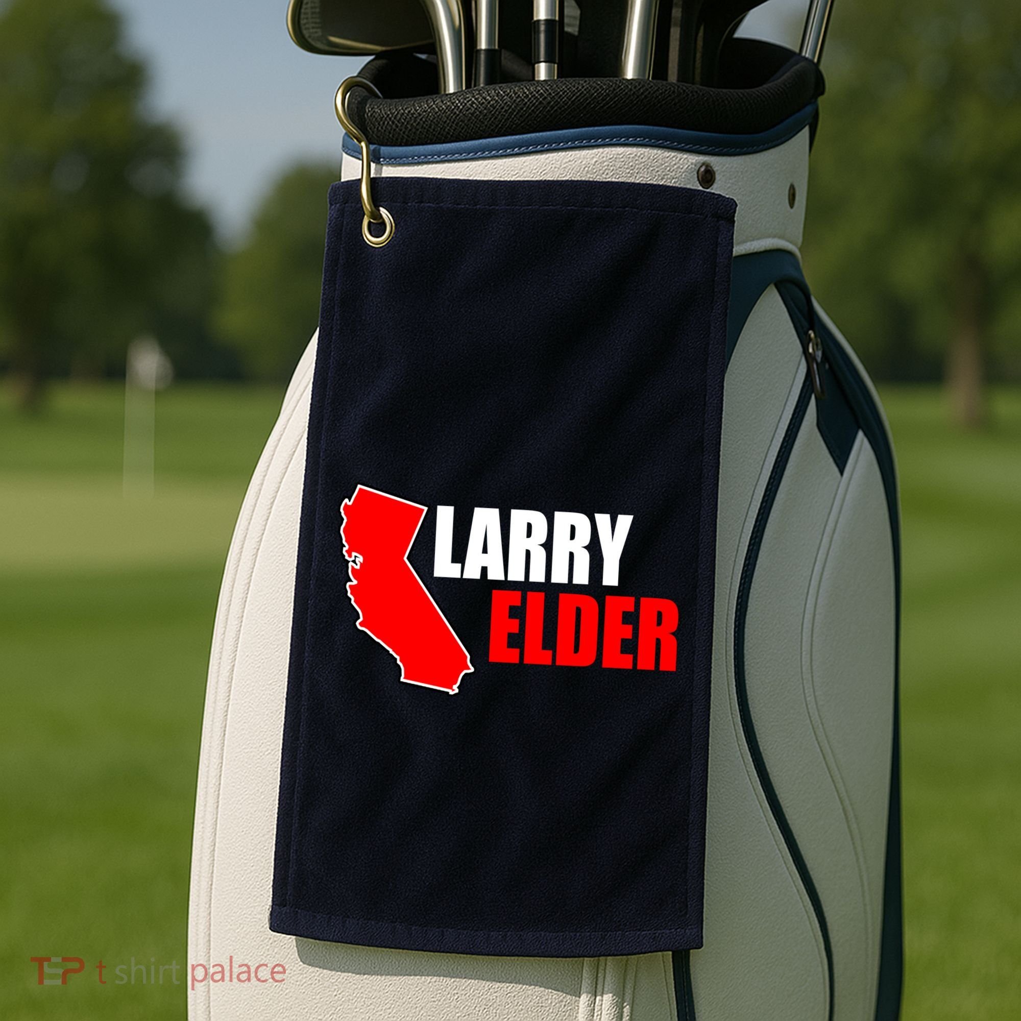 Larry Elder Republican Governor California Golf Towel
