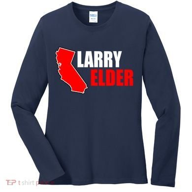 Larry Elder Republican Governor California Women's Long Sleeve Shirt