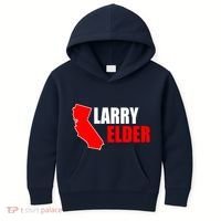 Larry Elder Republican Governor California Kids Hoodie thumb 0