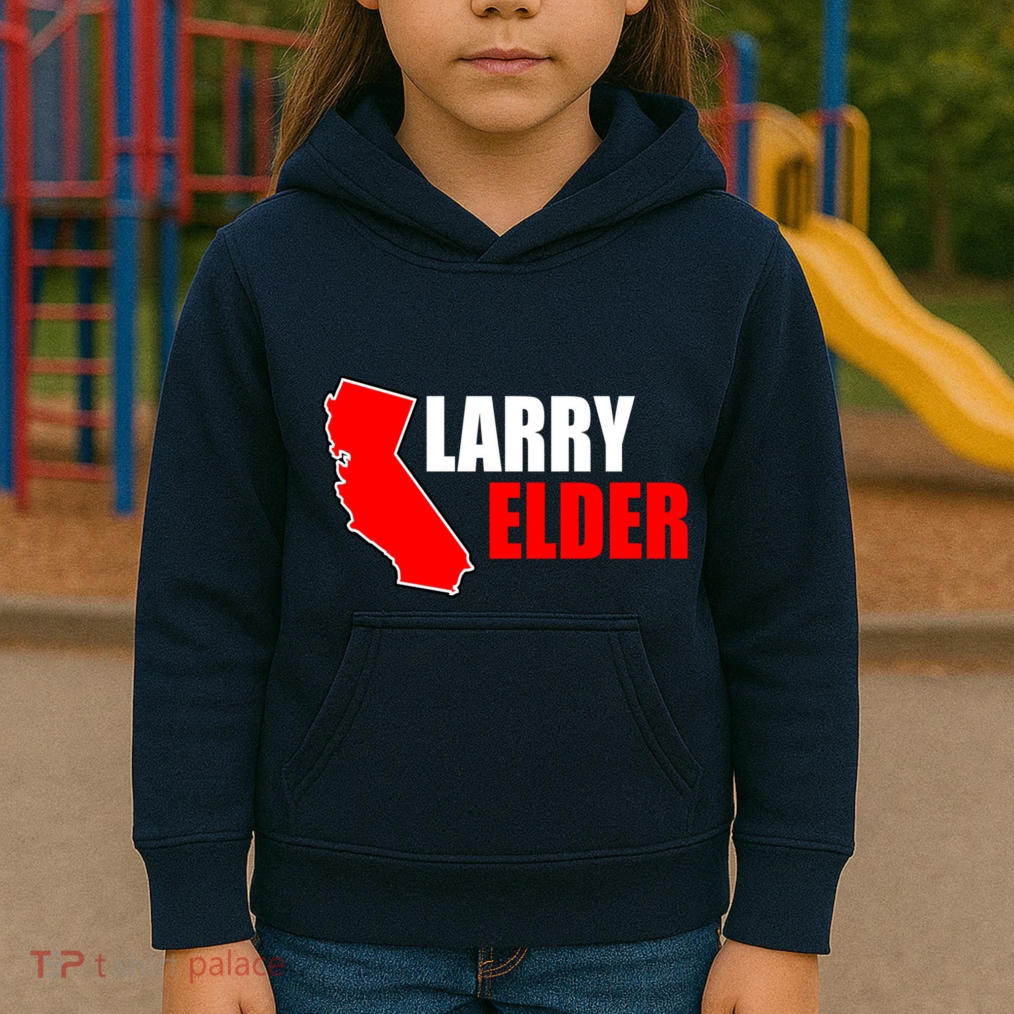Larry Elder Republican Governor California Kids Hoodie