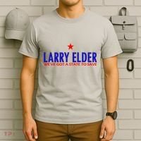 Larry Elder We've Got A State To Save T-Shirt thumb 6