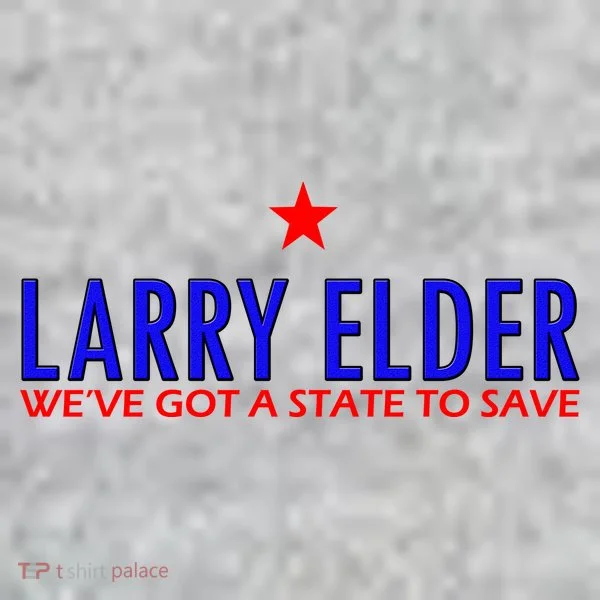 Larry Elder We've Got A State To Save Toddler T-Shirt