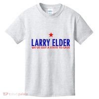 Larry Elder We've Got A State To Save Kids T-Shirt thumb 0