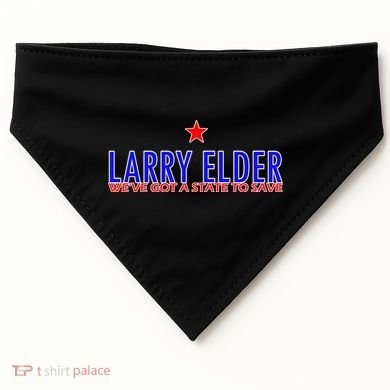 Larry Elder We've Got A State To Save USA-Made Doggie Bandana