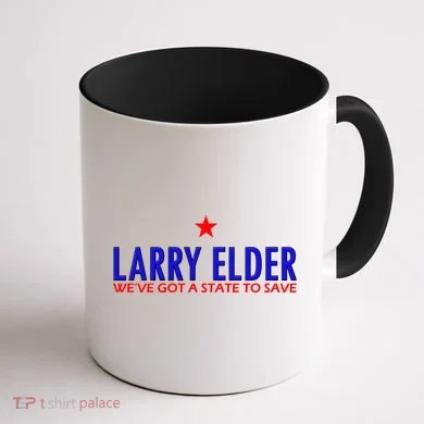 Larry Elder We've Got A State To Save Coffee Mug back
