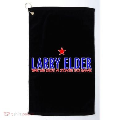 Larry Elder We've Got A State To Save Golf Towel