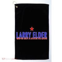 Larry Elder We've Got A State To Save Golf Towel thumb 0
