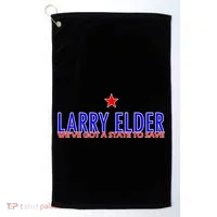 Larry Elder We've Got A State To Save Golf Towel thumb 0