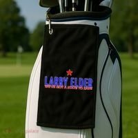 Larry Elder We've Got A State To Save Golf Towel thumb 2