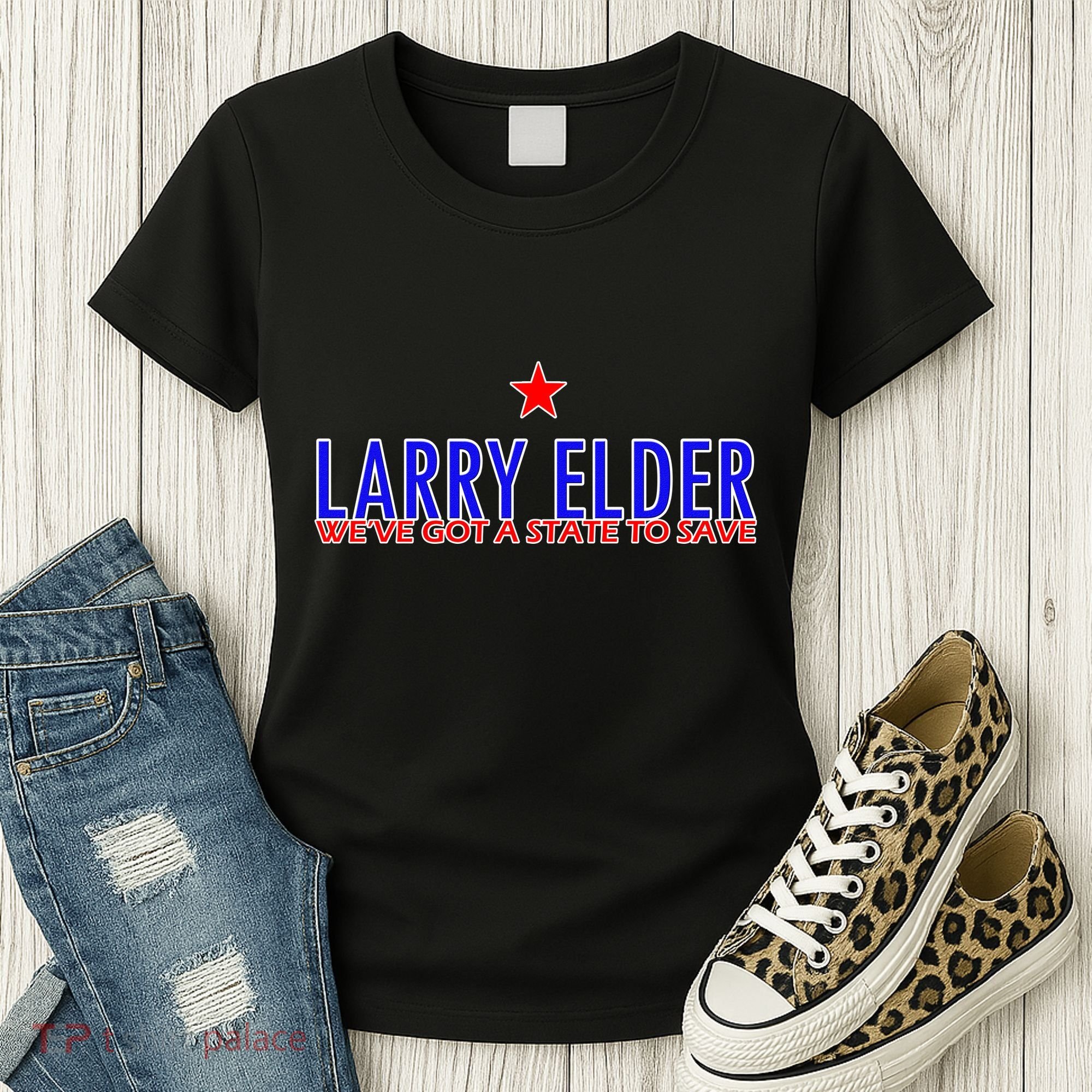 Larry Elder We've Got A State To Save Women's T-Shirt