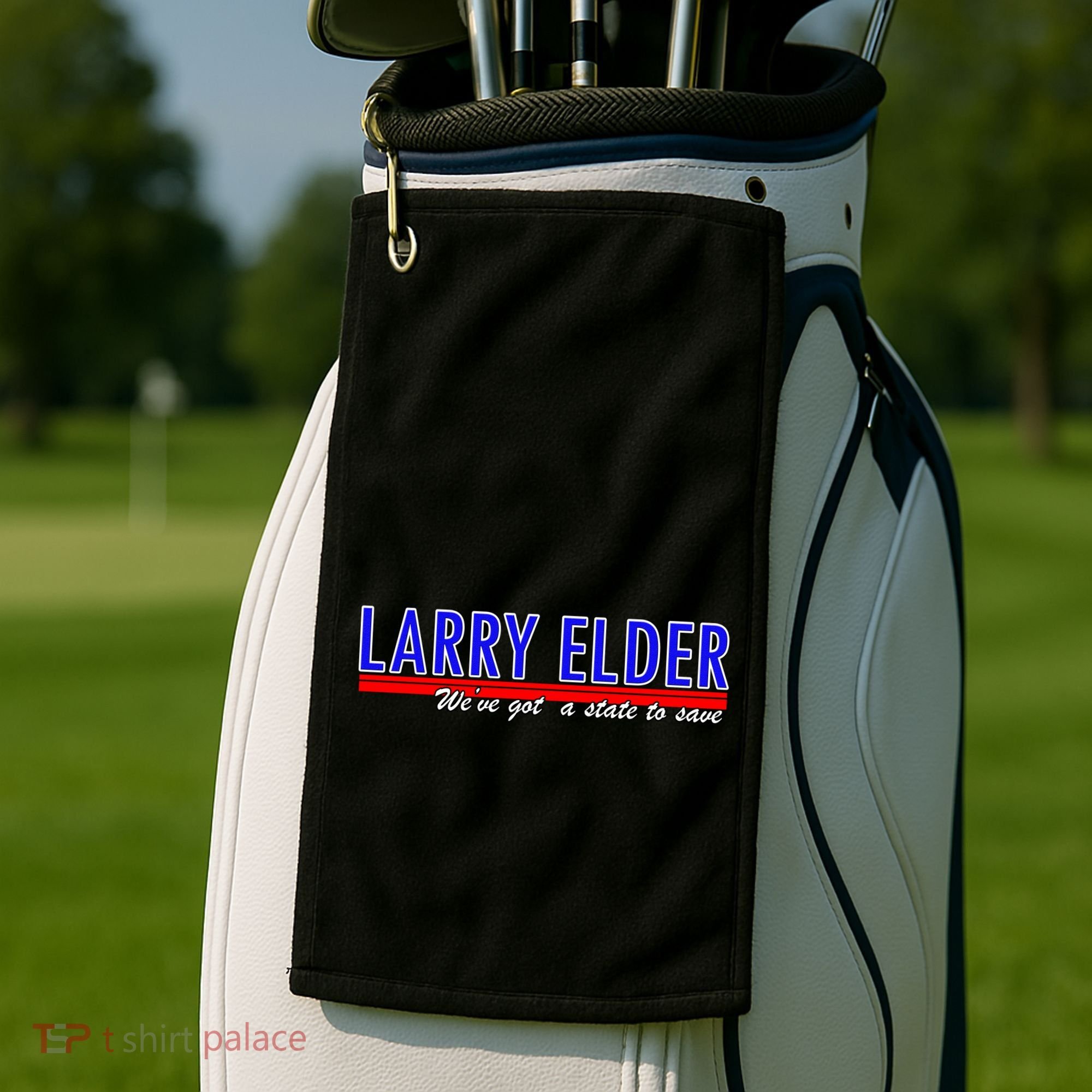 Larry Elder We've Got A State To Save Pro Republican Golf Towel