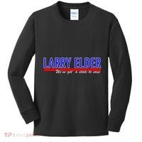 Larry Elder We've Got A State To Save Pro Republican Kids Long Sleeve Shirt thumb 0