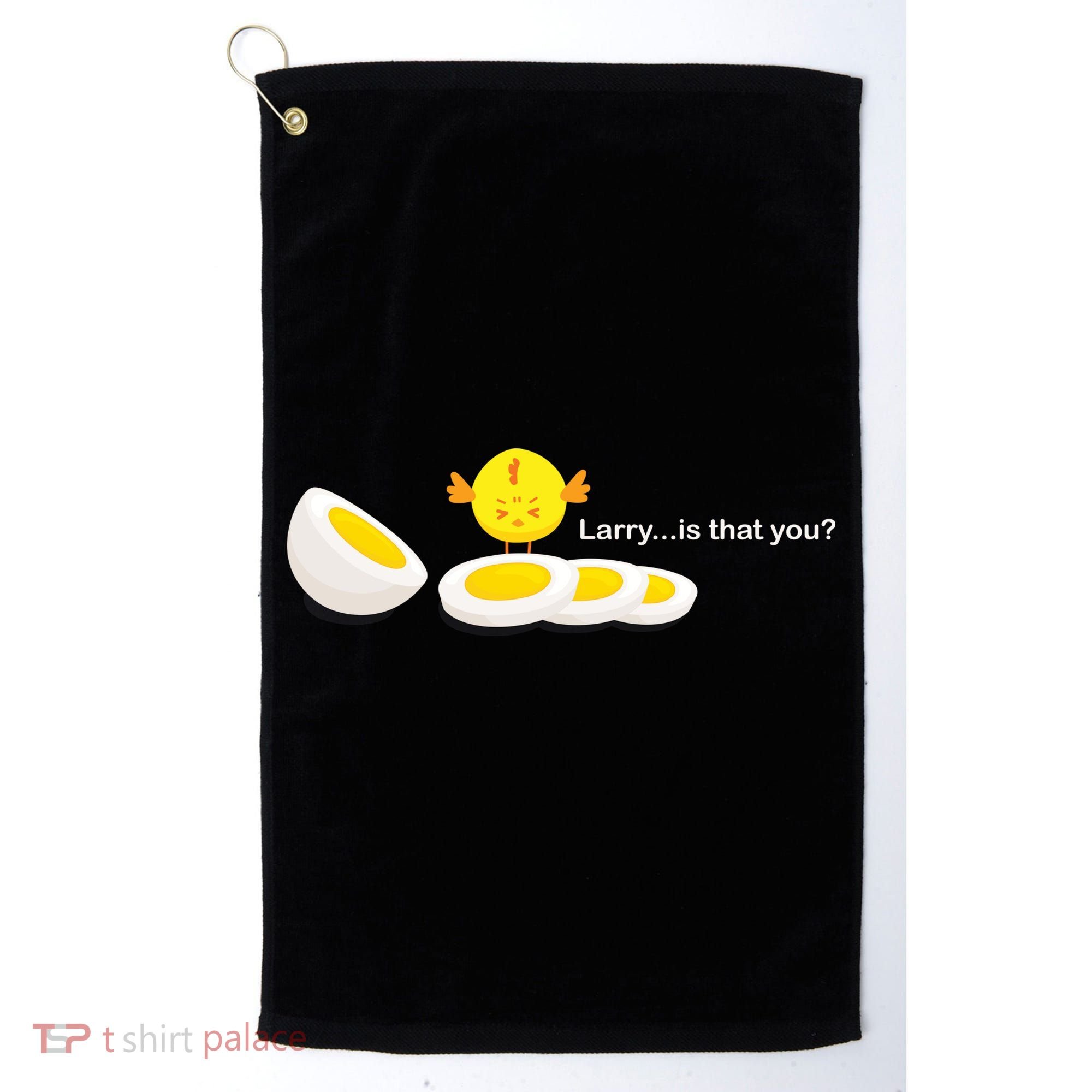 Larry The Egg Golf Towel