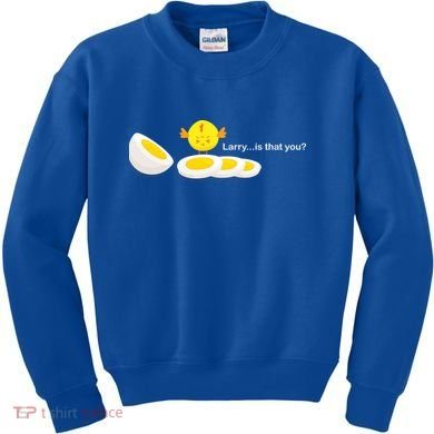 Larry The Egg Kids Sweatshirt