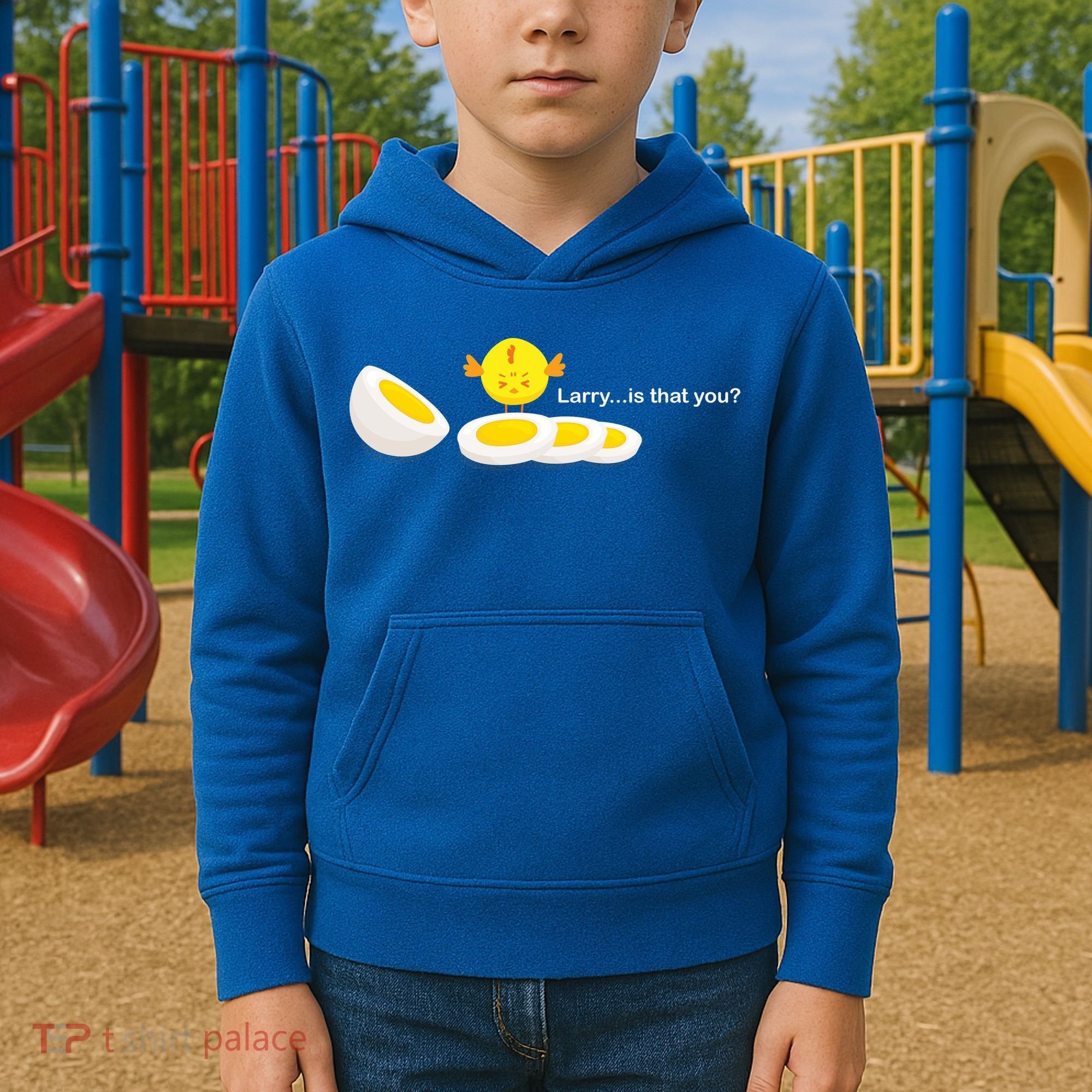Larry The Egg Kids Hoodie