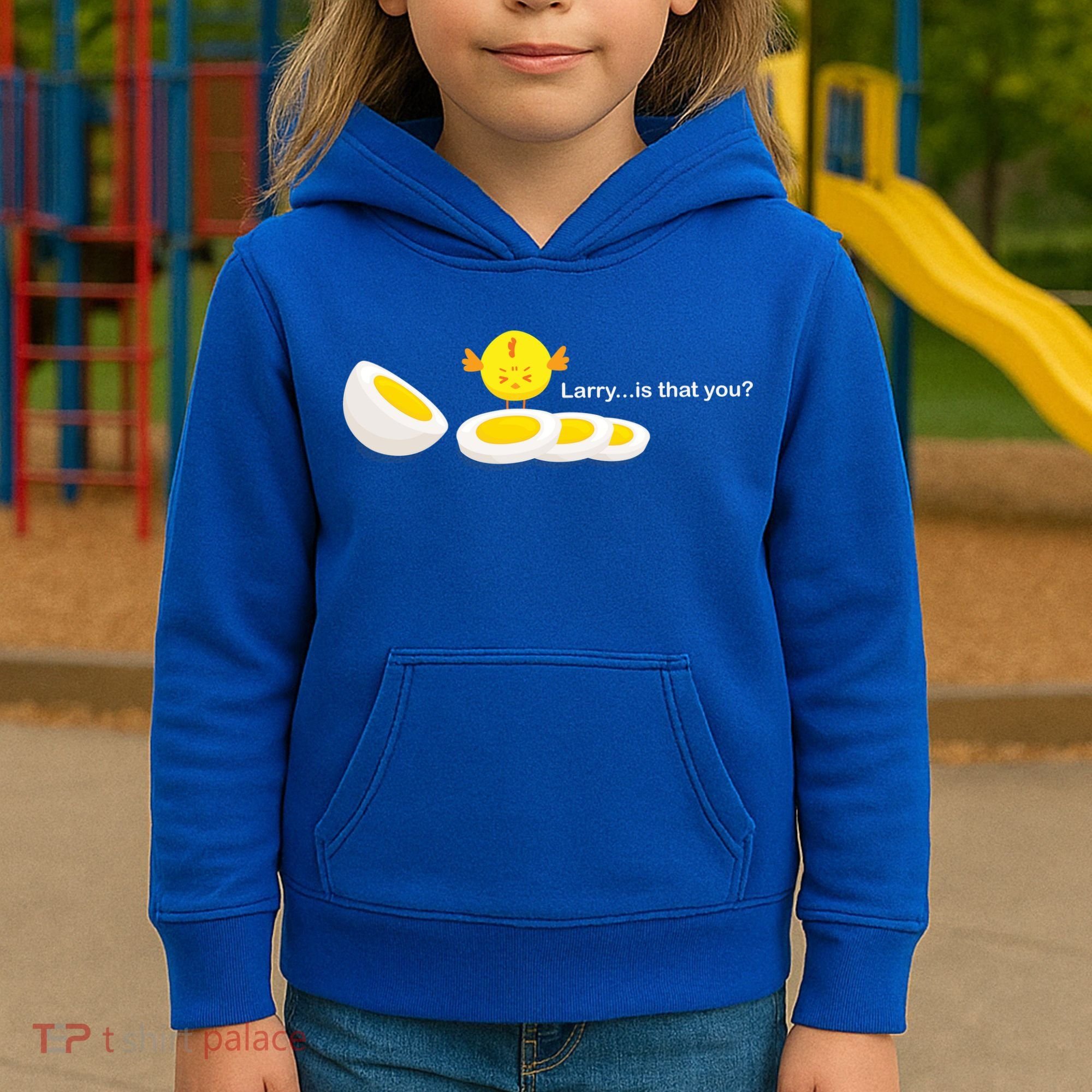 Larry The Egg Kids Hoodie