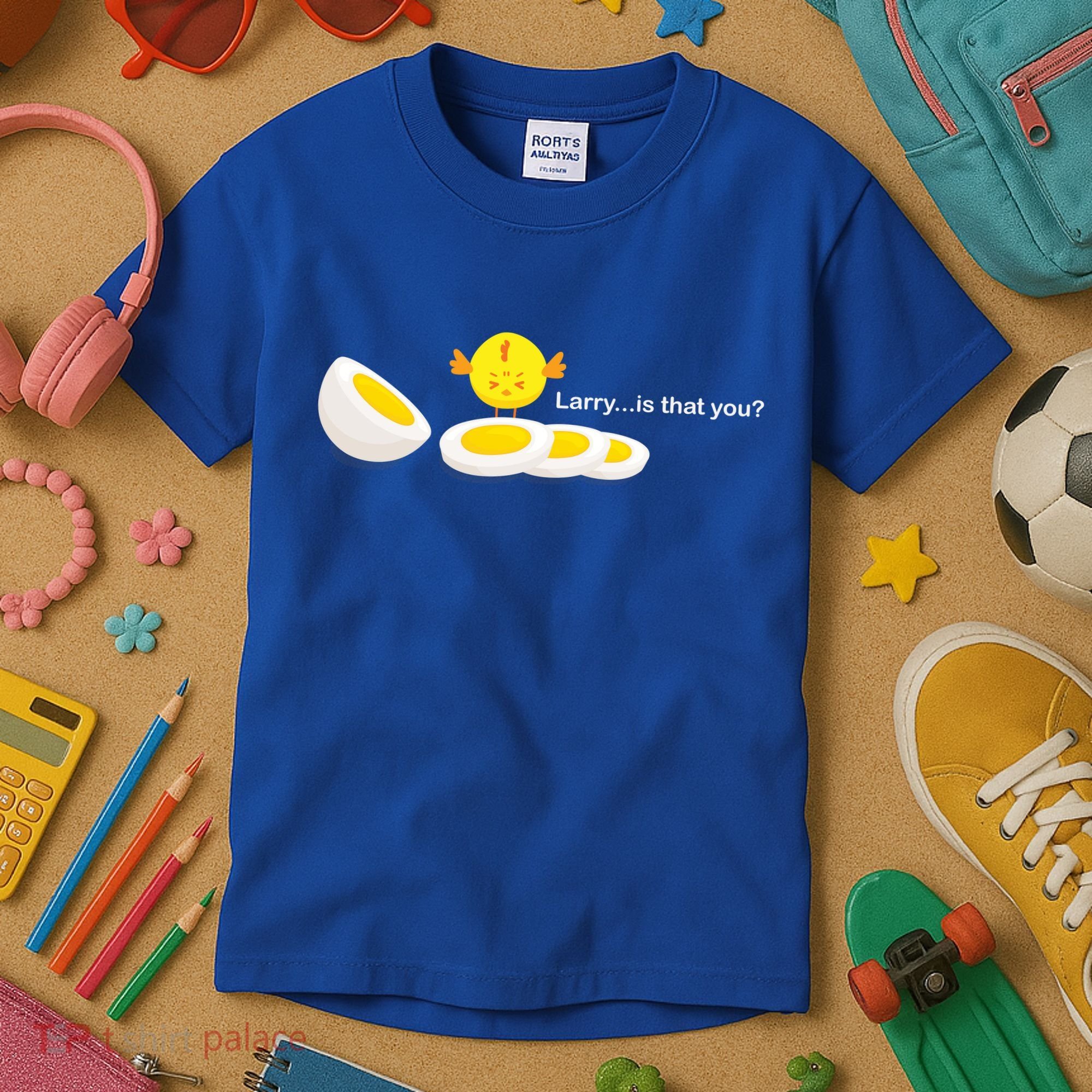 Larry The Egg Kids T-Shirt