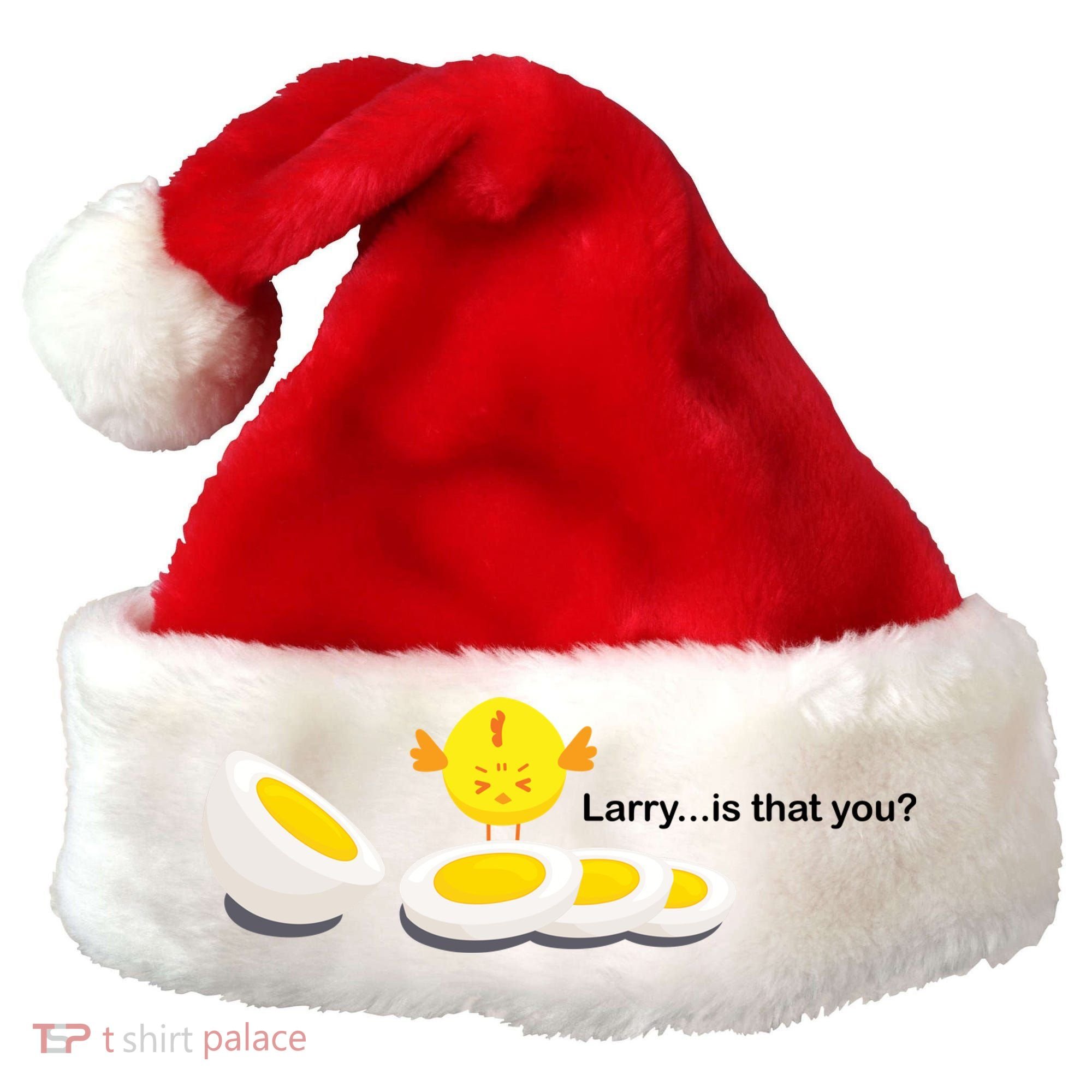 Larry The Egg Santa Hat