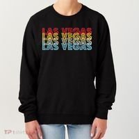 Las Vegas Classic Retro Logo Women's Sweatshirt thumb 0