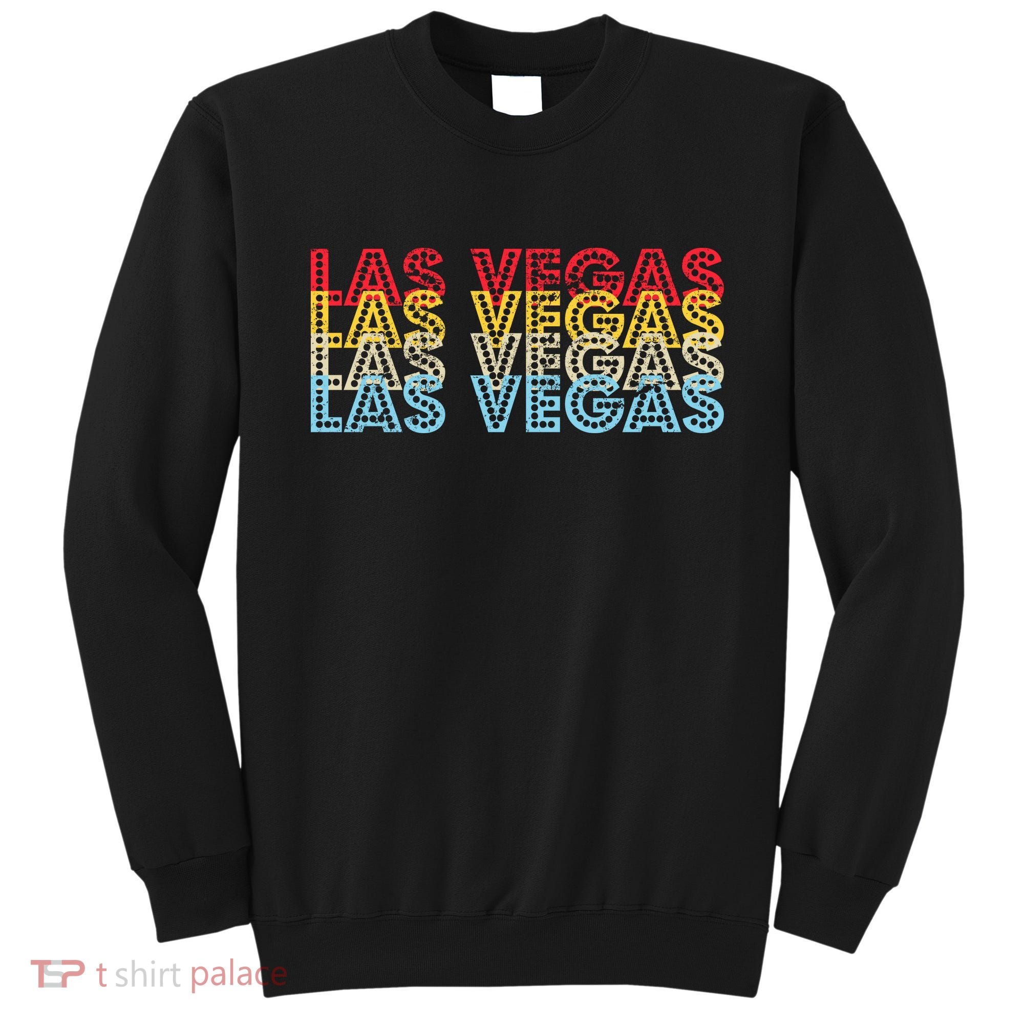 Las Vegas Classic Retro Logo Sweatshirt