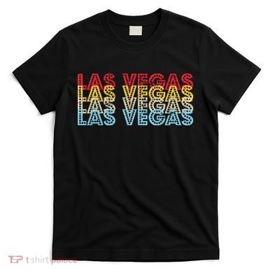 Las Vegas Classic Retro Logo T-Shirt