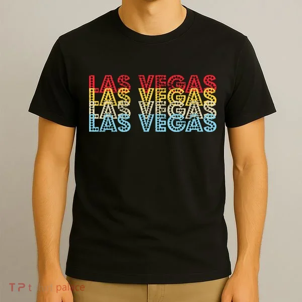 Las Vegas Classic Retro Logo T-Shirt