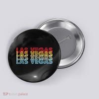 Las Vegas Classic Retro Logo Button thumb 0