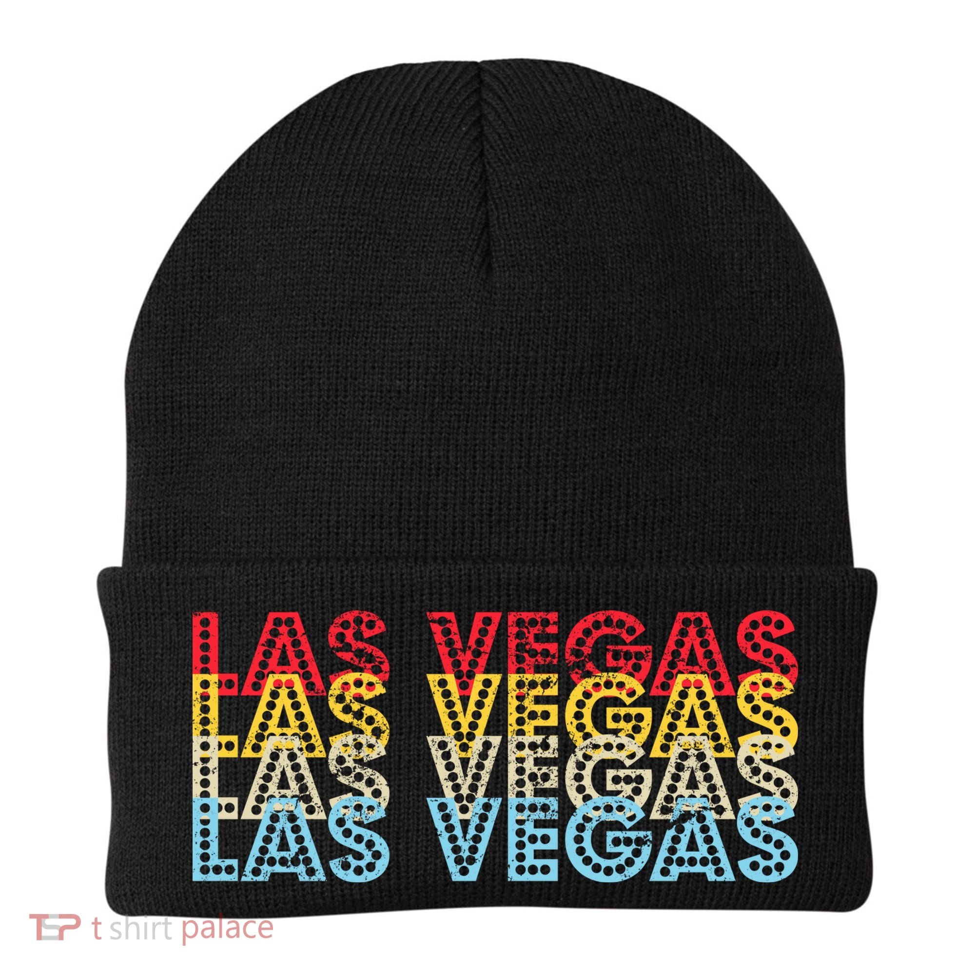Las Vegas Classic Retro Logo Beanie