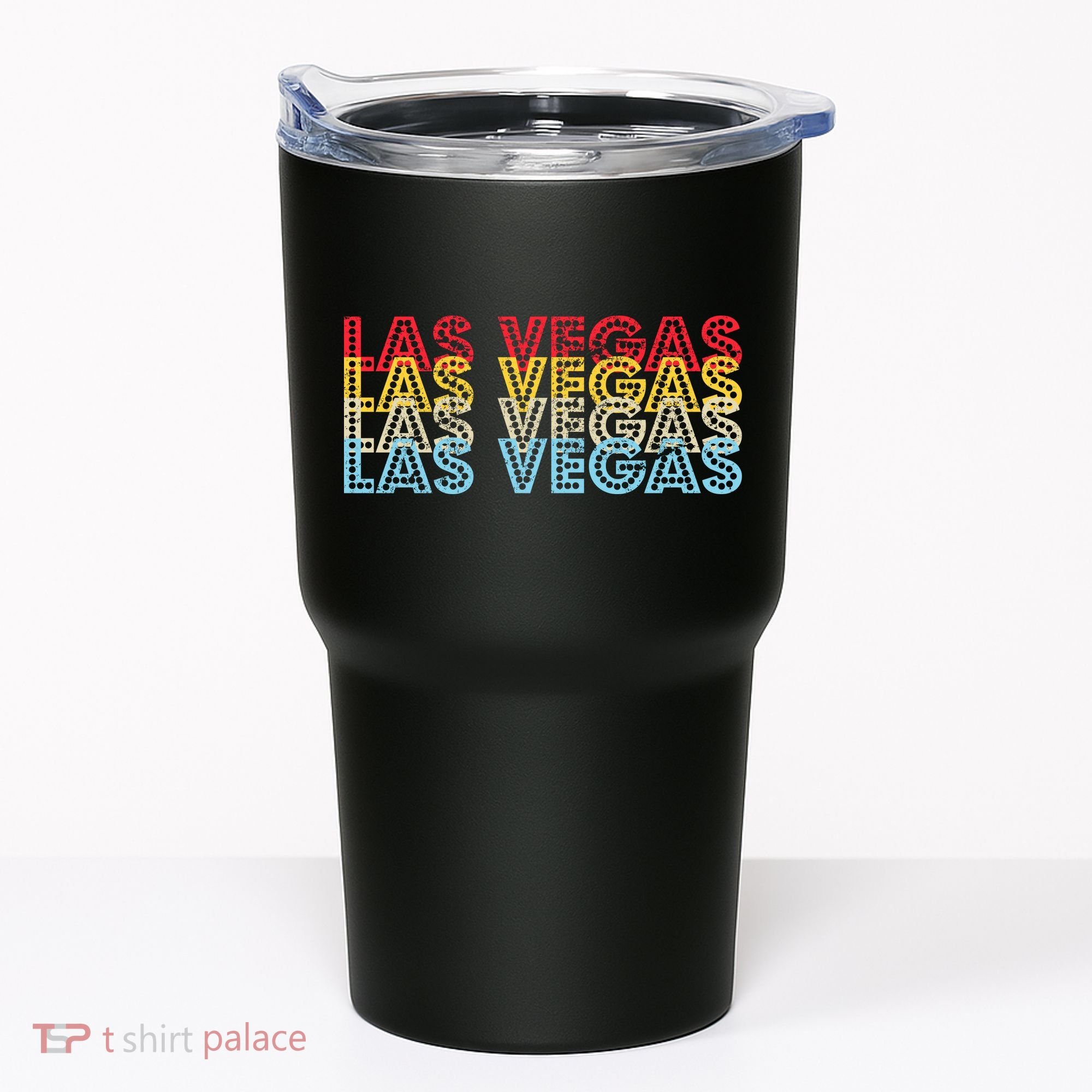 Las Vegas Classic Retro Logo Tumbler