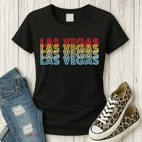 Las Vegas Classic Retro Logo Women's T-Shirt thumb 3