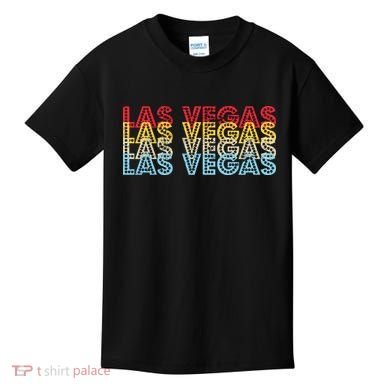 Las Vegas Classic Retro Logo Kids T-Shirt