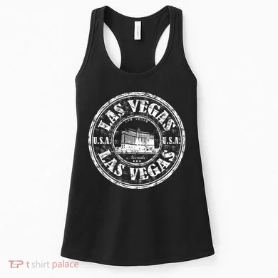 Las Vegas Distressed Circle Women's Tank Top