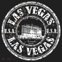 Las Vegas Distressed Circle Golf Towel thumb 3