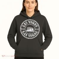 Las Vegas Distressed Circle Hoodie thumb 5