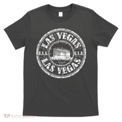 Las Vegas Distressed Circle T-Shirt