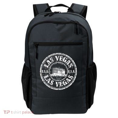 Las Vegas Distressed Circle Backpack