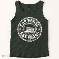 Las Vegas Distressed Circle Tank Top thumb 2