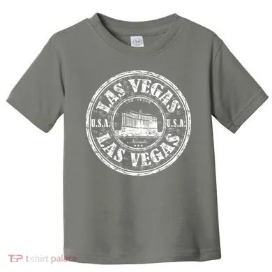 Las Vegas Distressed Circle Toddler T-Shirt