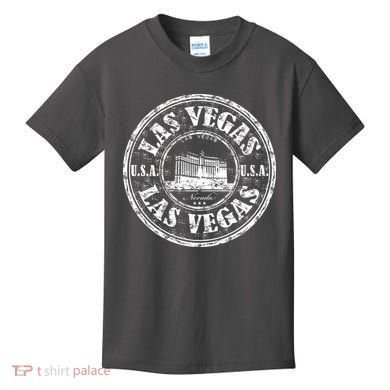 Las Vegas Distressed Circle Kids T-Shirt