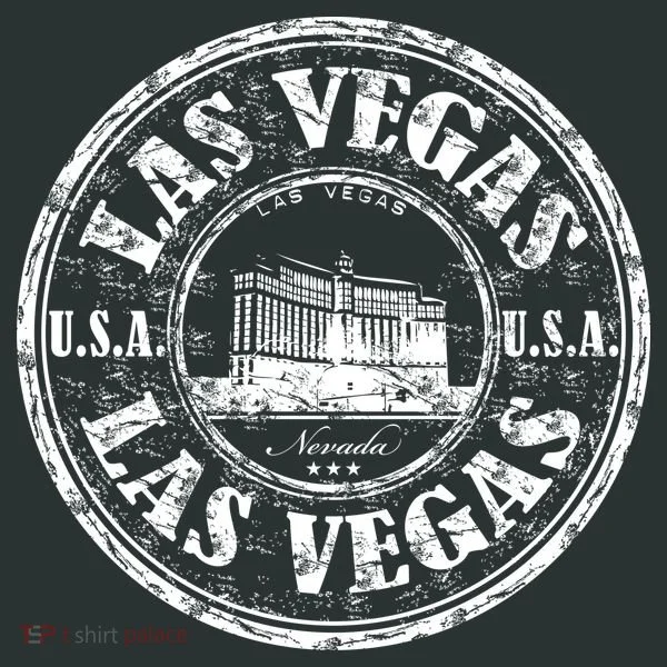 Las Vegas Distressed Circle Kids T-Shirt