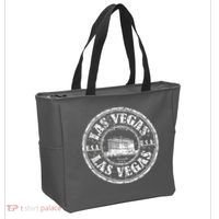 Las Vegas Distressed Circle Tote Bag thumb 2